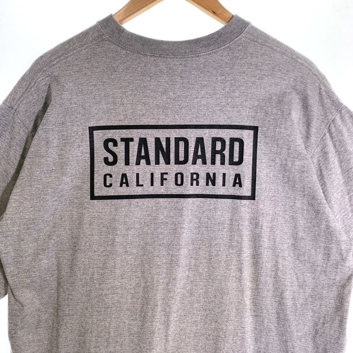 STANDARD CALIFORNIA グレー ロゴスウェット XL STANDARD CALIFORNIA グレー ロゴスウェット XL STANDARD