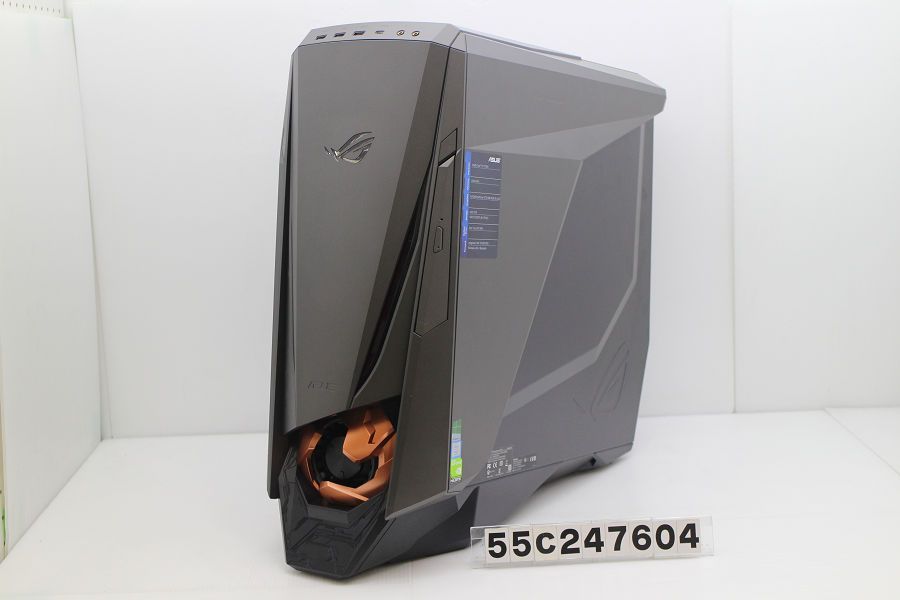 ASUS ROG GT51 Core i7 7700K 4.2GHz/64GB/512GB(SSD)×2+3TB/Multi/Win10/GeForce GTX 1080(8GB)×2個 【55C247604】
