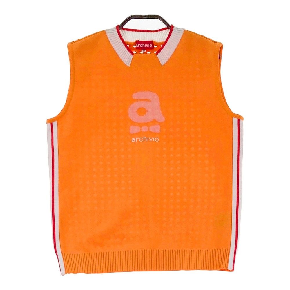 サイズ：38 ARCHIVIO アルチビオ ハイネック メッシュ切替 ニット