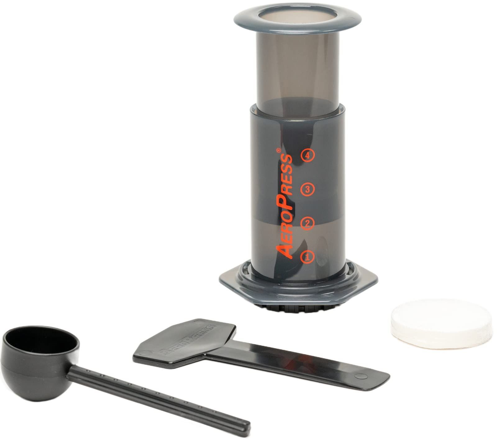 人気定番，得価 【特価商品】エアロプレス オリジナル 幅11.2×奥行11.2×高19.4cm AeroPress アイスコーヒー エスプレッソ 圧力抽出 ドリップスタンド・コーヒードリッパー