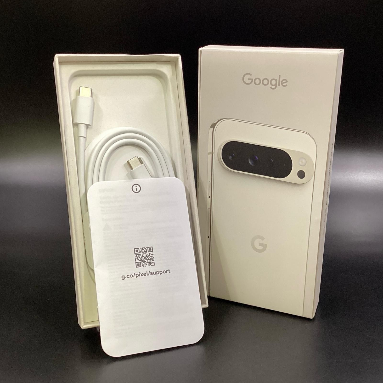 Google Pixel 9 Pro XL 128GB Porcelain SIMフリー GQ57S 白ロム
