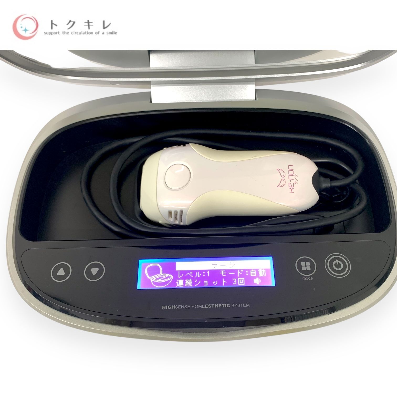Kaenon - 訳あり 美容器KENONケノン脱毛器 バージョン6.2ストロング ヒゲ脱毛美顔器 訳あり 美容器KENONケノン脱毛器 バージョン6.2ストロング ヒゲ