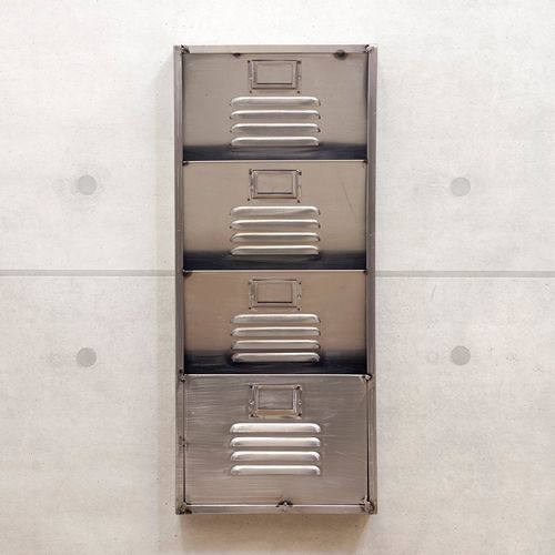 男前インテリア インダストリアル ウォール 購入 レターラック4 [2703]