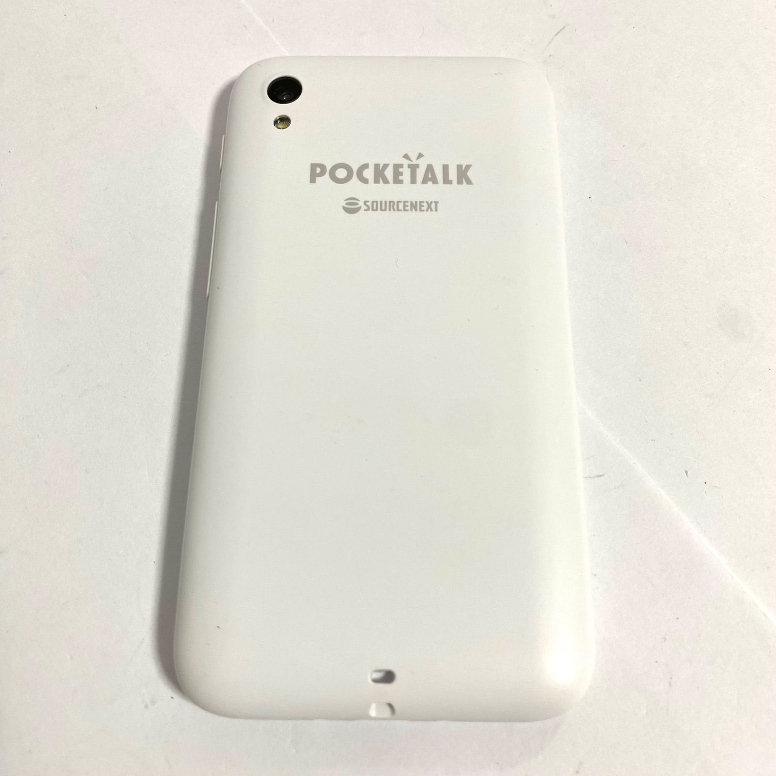  ポケトーク POCKETALK S Plus ホワイト 翻訳機 翻訳機 旅行用家電