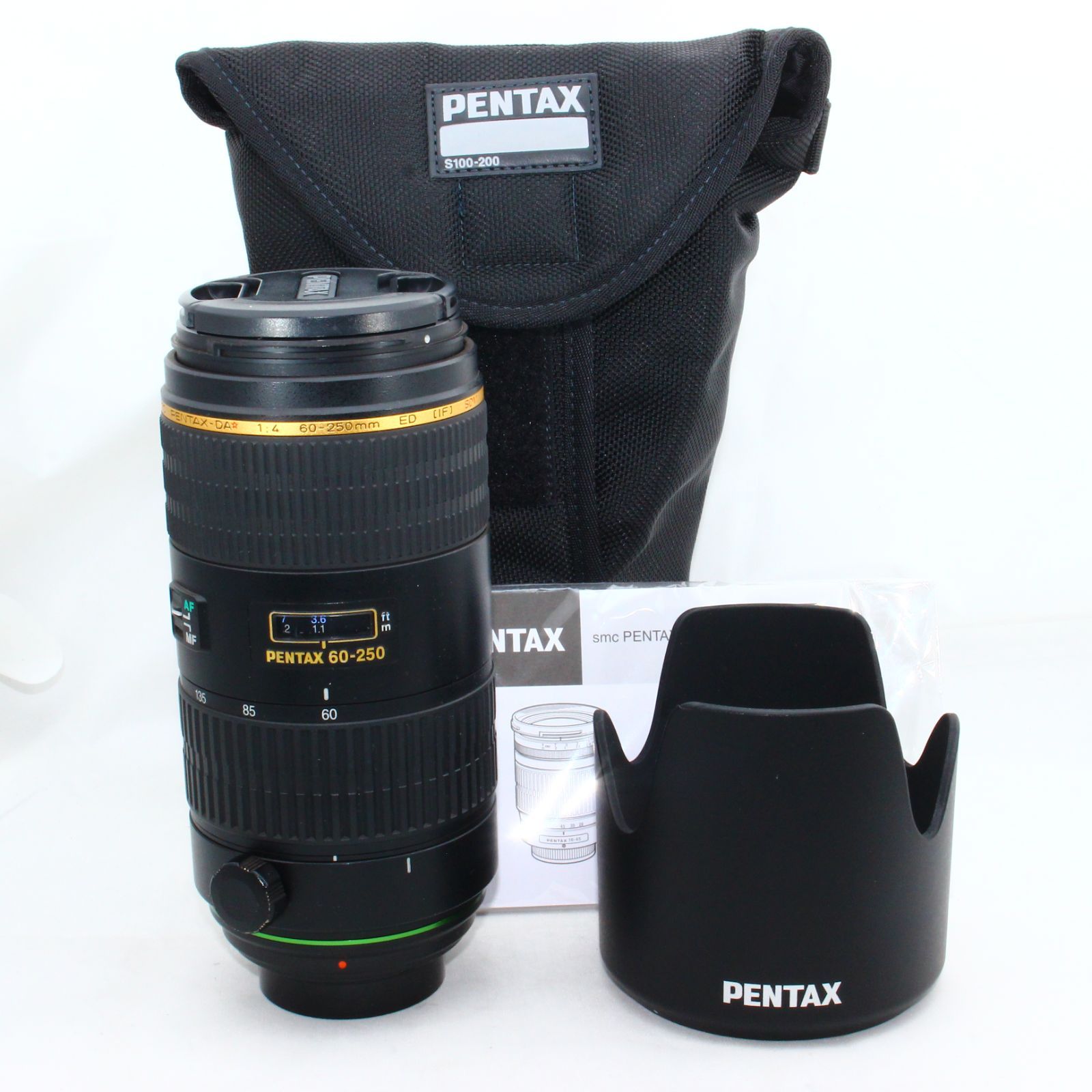 ペンタックス smc PENTAX-DA☆60-250mmF4ED[IF] SDM - M&T Camera
