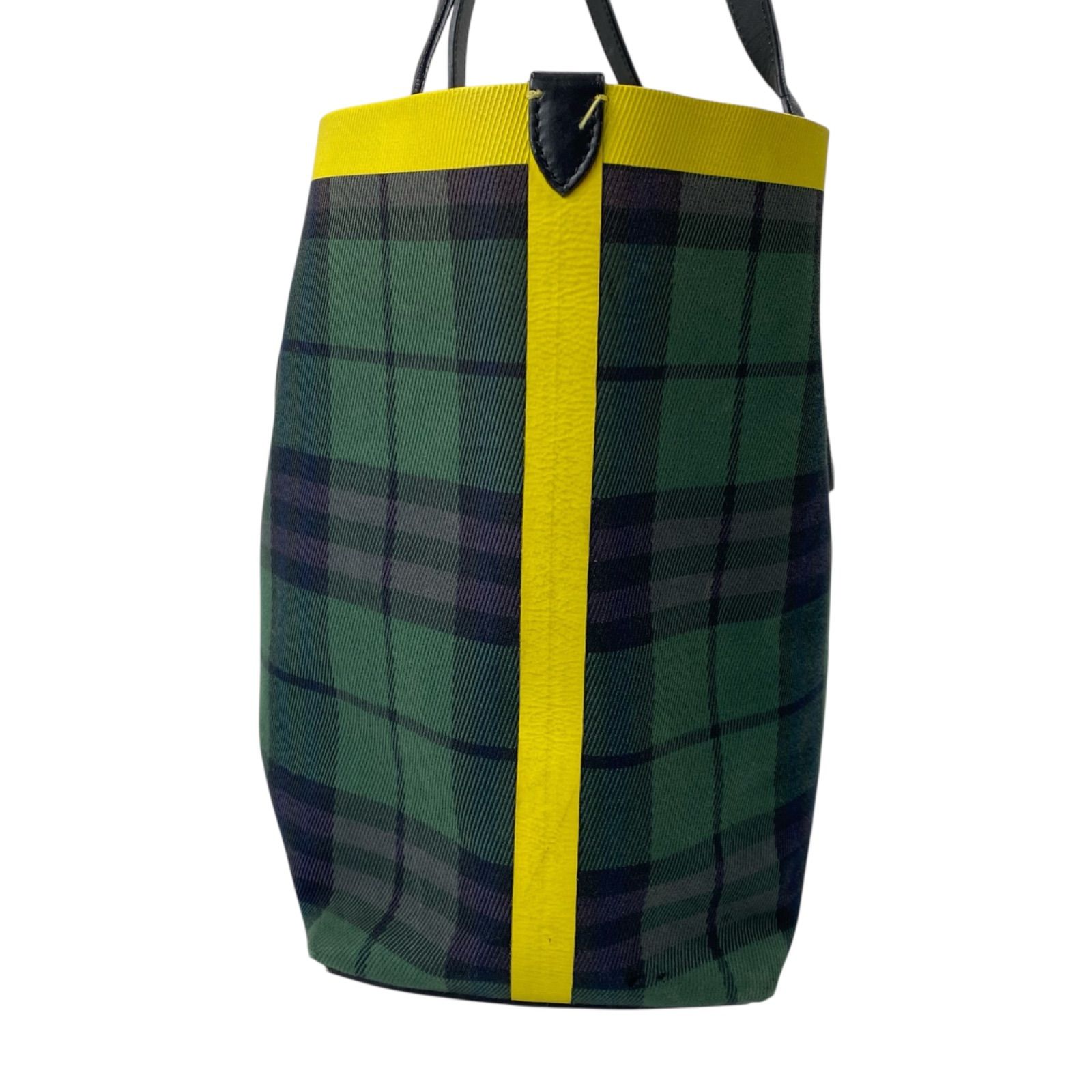 バーバリー BURBERRY リバーシブル トートバック ショルダーバッグ 