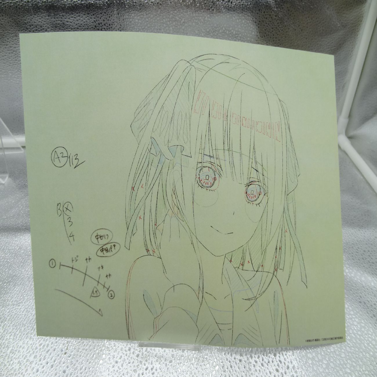 五等分の花嫁展　カット袋入り複製原画セット　3つセット 五等分の花嫁展 MEMORIES カット袋入り複製原画セット 二乃 五等