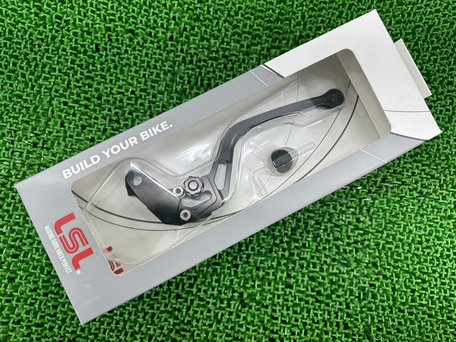 バイク LSL製グロム クラッチレバー 黒/黒 社外 新品 バイク 部品 JC61