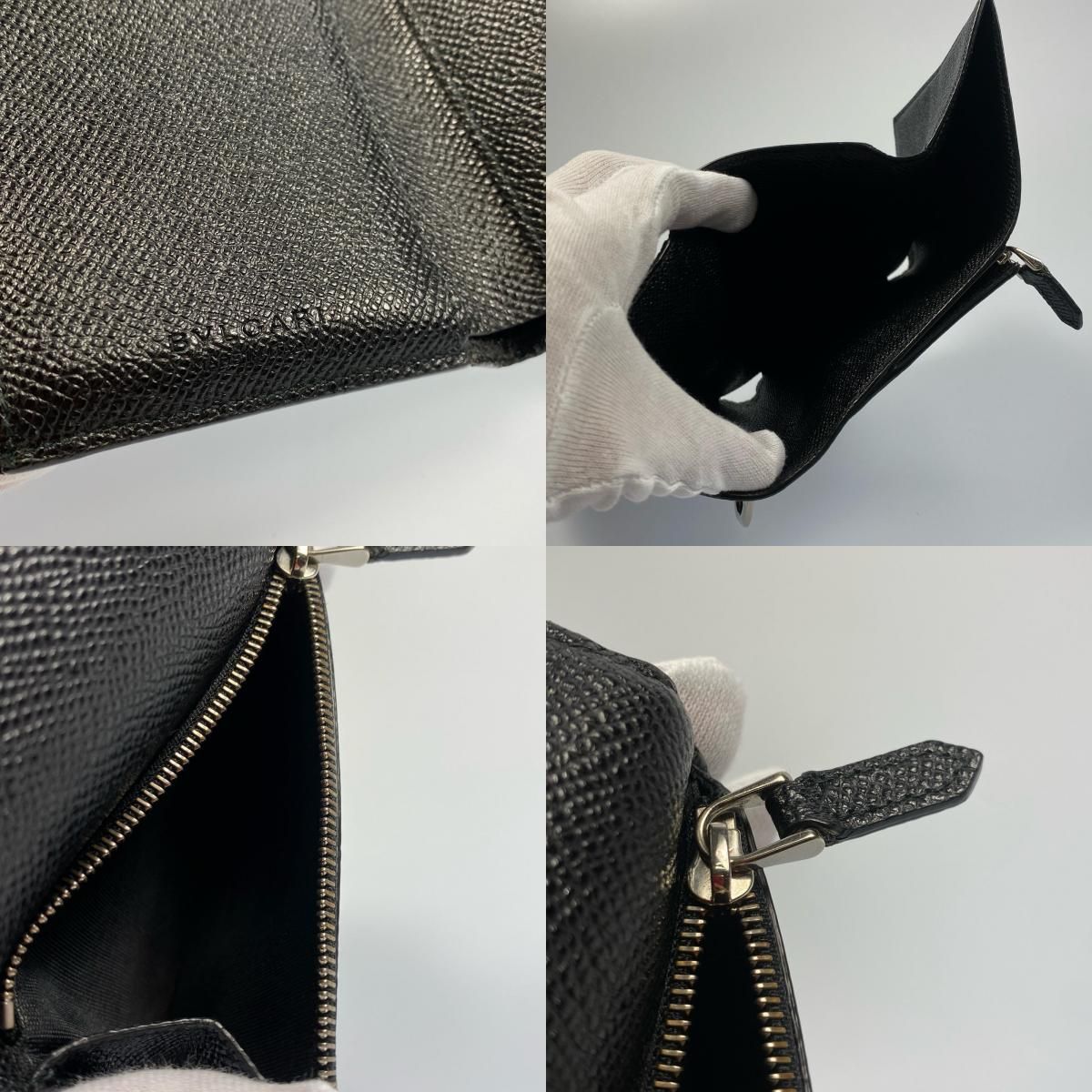 姫路東店】 中古 BVLGARI | ブルガリ 三つ折り財布 ロゴクリップ  