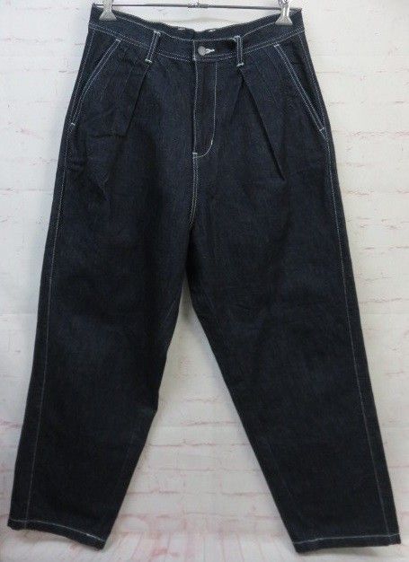 【中古】fu/de ﾌｭﾃﾞ ｼﾞｰﾝｽﾞ ﾀｯｸﾜｲﾄﾞﾊﾟﾝﾂ 児島ﾃﾞﾆﾑ  ﾌﾞﾙｰ系 L 991833268
