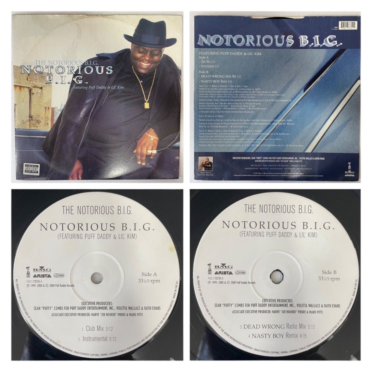 B.I.G. レコード 6枚セット HIP HOP レコード 6枚セット LP 【VOICING 