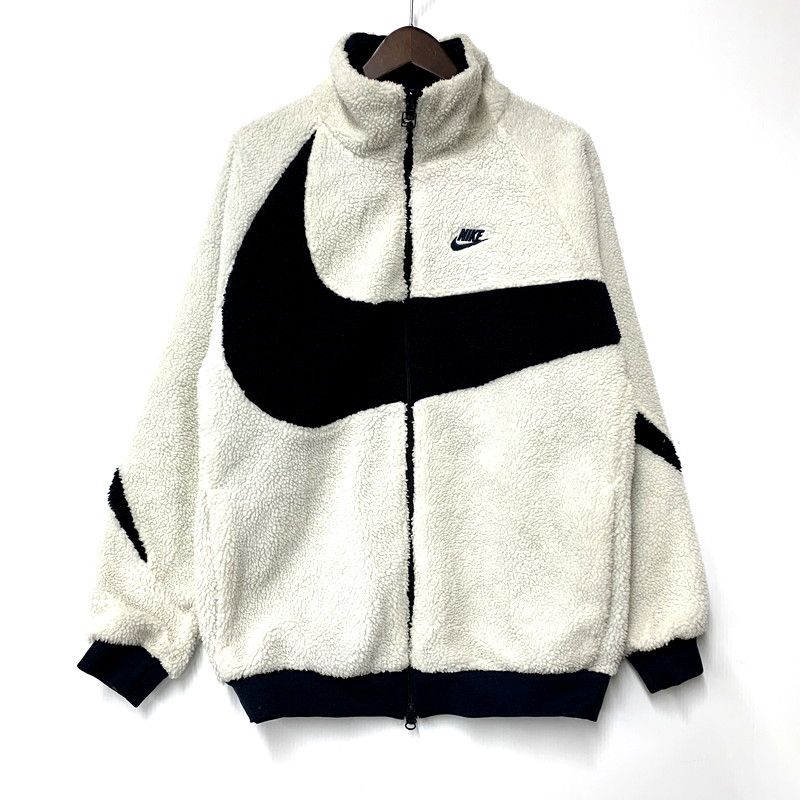 NIKE ナイキ BQ6546-114 VM SWOOSH FULL ZIP JACKET スウッシュ フルジップ ジャケット アウター サイズ M WHITE メンズ 148-250424-ya-1-izu