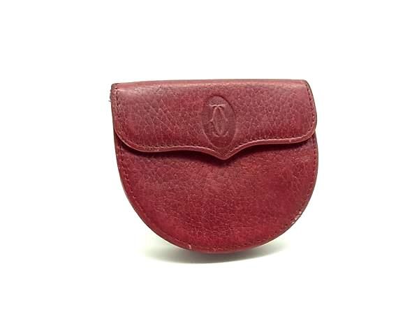 Cartier カルティエ マストライン レザー コインケース 小銭入れ