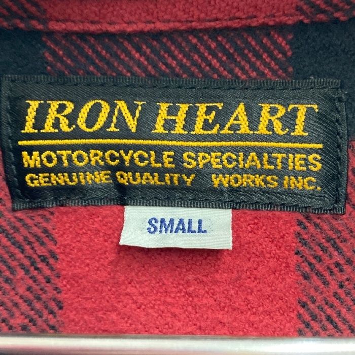 ☆IRON HEART アイアンハート エクストラヘビーフランネル ブロック