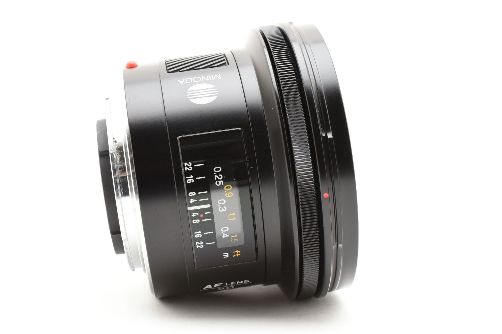 【広角単焦点】MINOLTA AF 20mm F2.8 ミノルタAF20mmレンズ F2.8