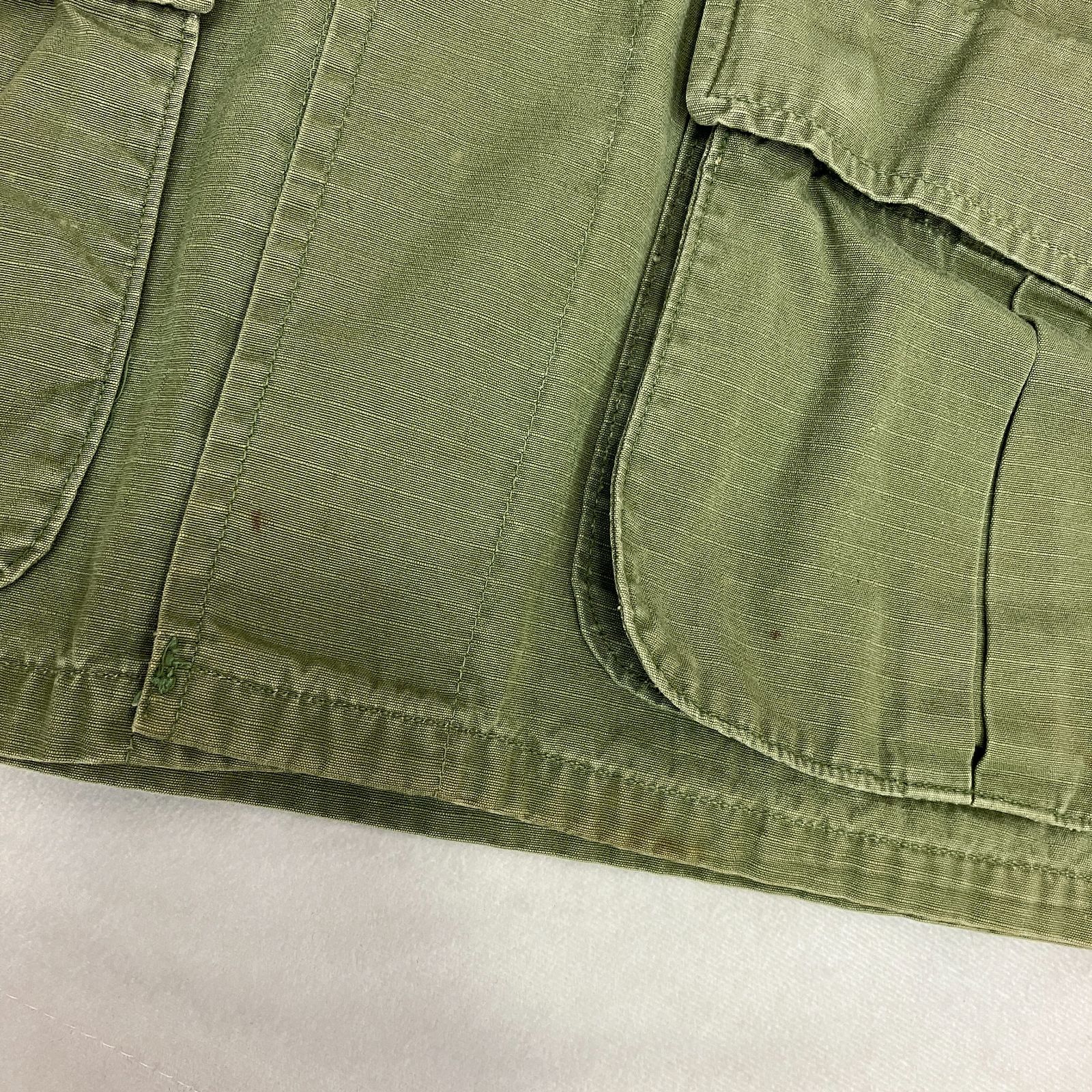 U.S.ARMY ジャングル ファティーグ ジャケット XS-R グリーン 米軍