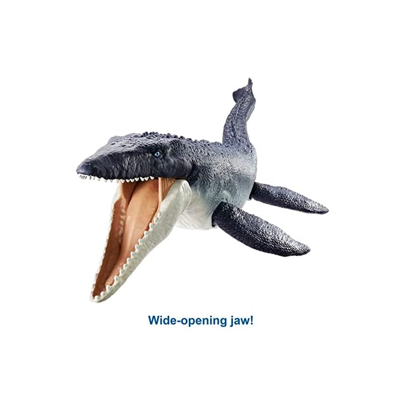 マテル MATTEL ジュラシックワールド JURASSIC WORLD 海の覇者! モササウルス 全長 約75cm 恐竜 おもちゃ 4才 プレゼント HNJ56 0 WWW_GEBZETESISAT_COM_TR