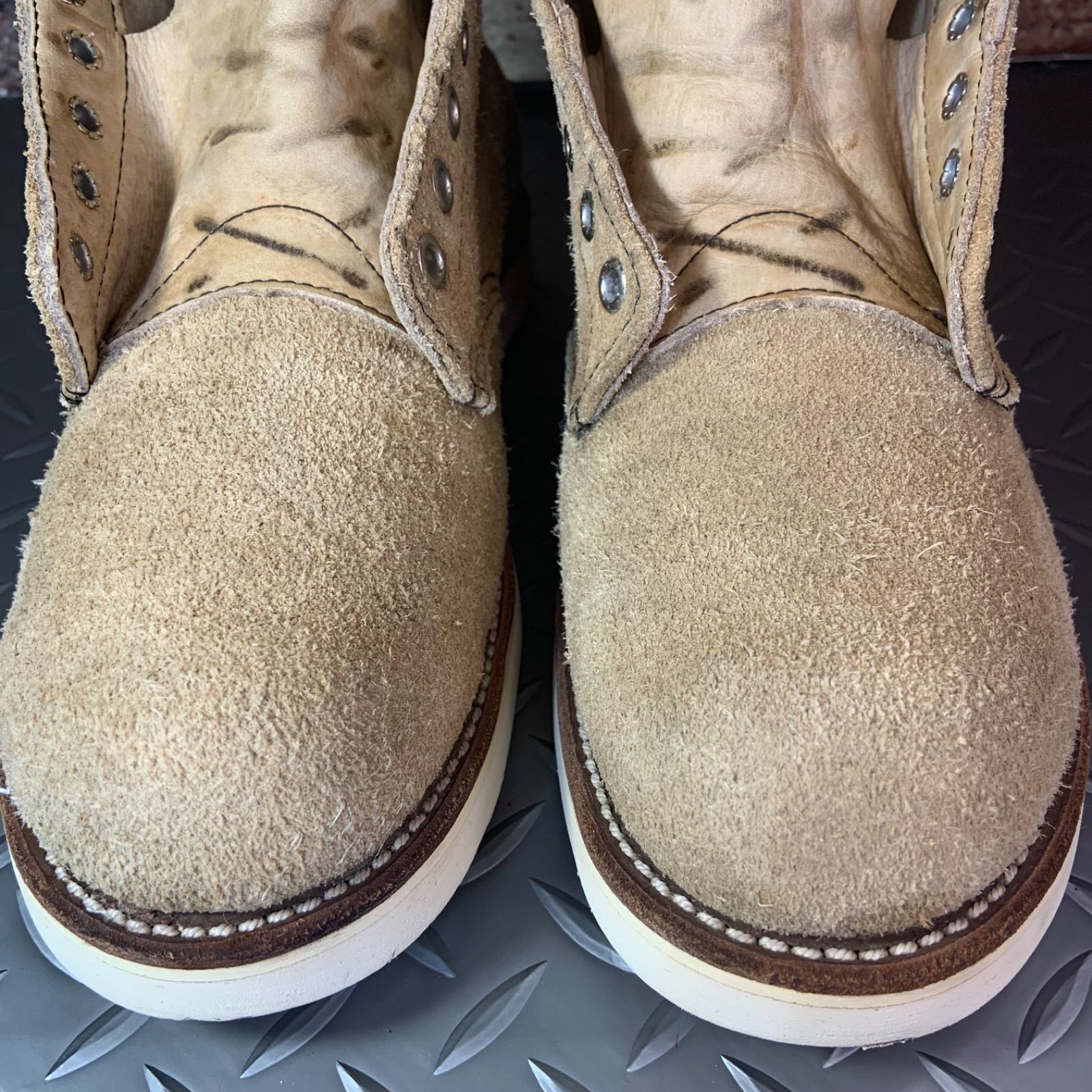 ☆REDWING 8167 ラウンドトゥワークブーツ 1999年製 US8E 26㎝ (25A5