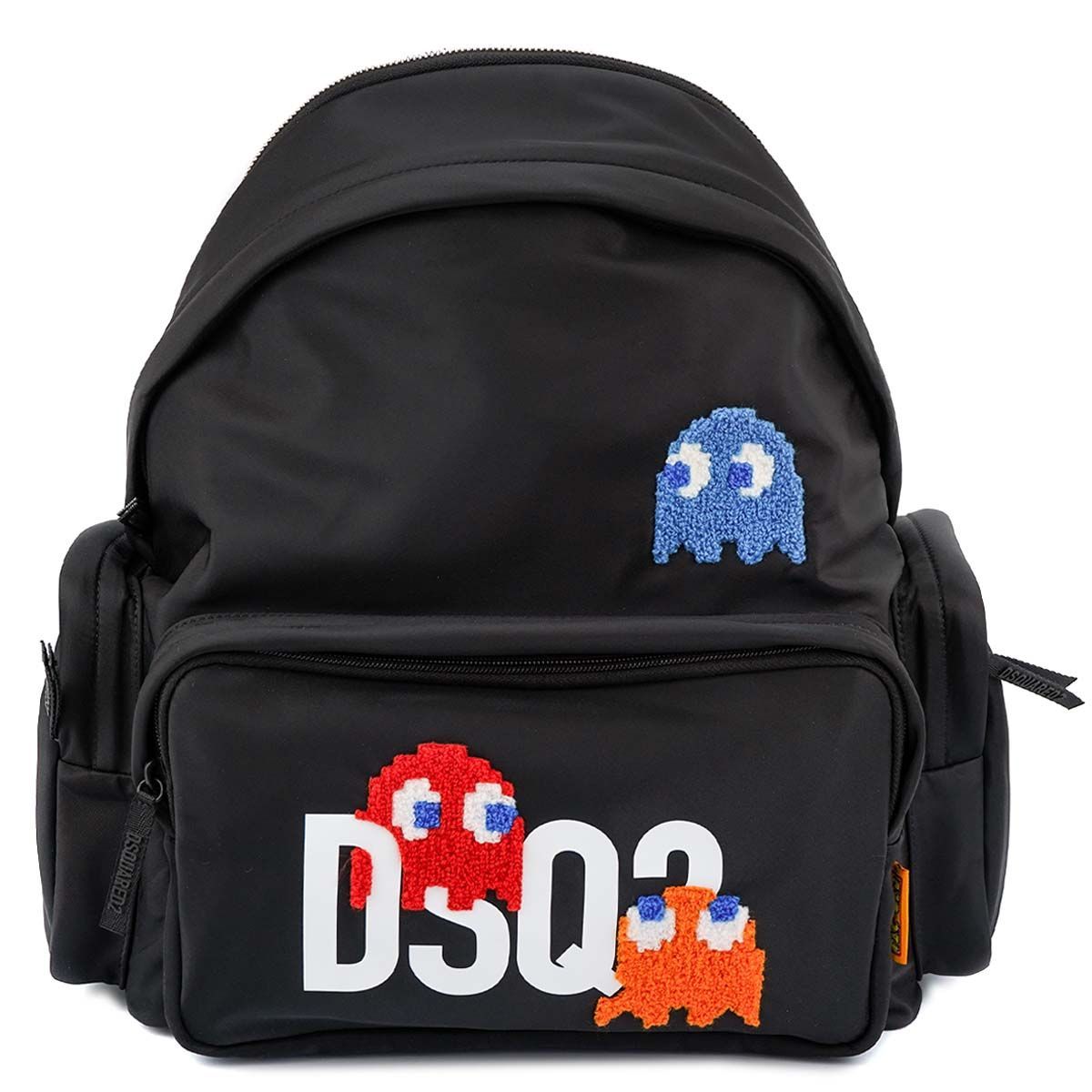 DSQUARED2 ディースクエアード バックパック S82BP0106 PAC MAN BACKPACK メンズ 男性 リュック パックマン コラボ 2124 BLACK ブラック