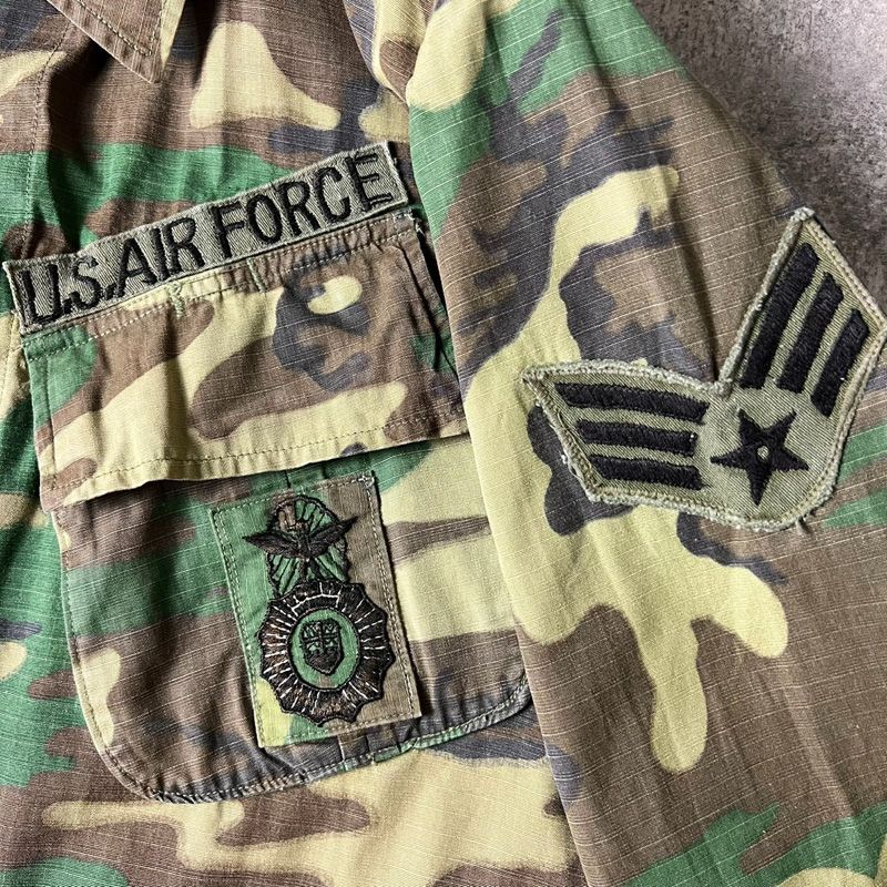 ベトナム戦争70年代EDRLグリーンリーフカモジャケット&パンツ
