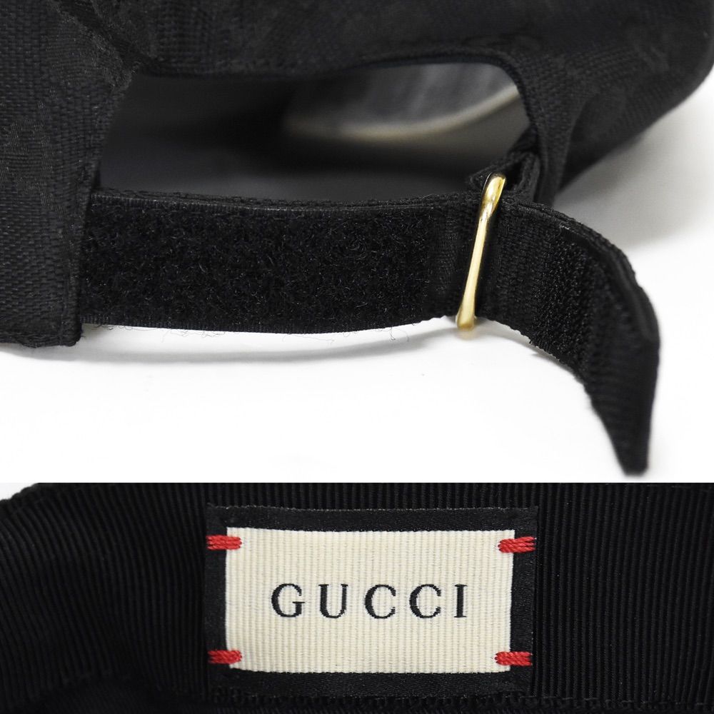 GUCCI グッチ ベースボールキャップ 帽子 GG柄 GGキャンバス XL 60cm