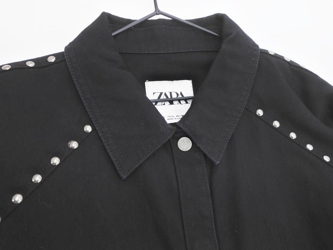 ZARA　ザラ　リボンディテール オーバーサイズジャケット　 XS-S ZARA - 新品ZARAオーバーサイズショートZIPジャケットLの通販