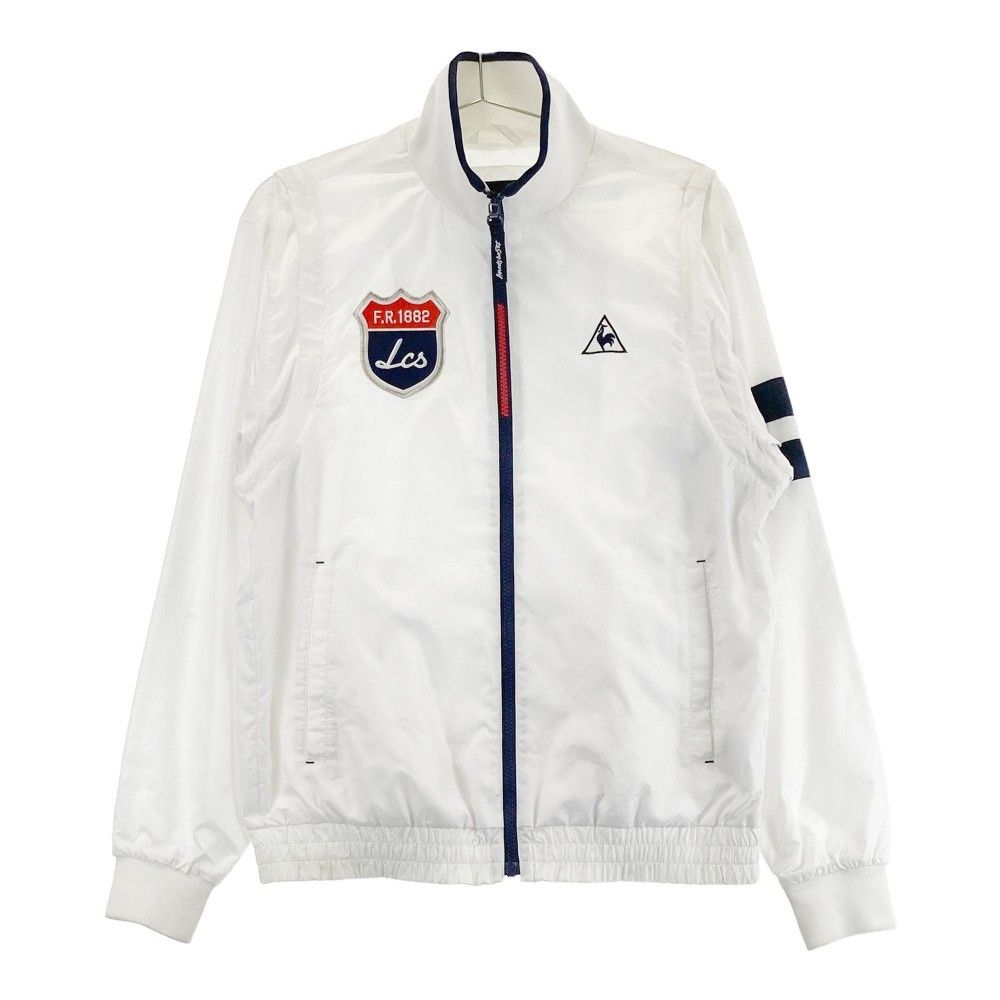 サイズ：L LE COQ GOLF ルコックゴルフ  裏メッシュ ジップジャケット 総柄 ホワイト系 [240101435367] ゴルフウェア メンズ ストスト 楽天市場】LE COQ GOLF ルコックゴルフ 裏メッシュ ジップ