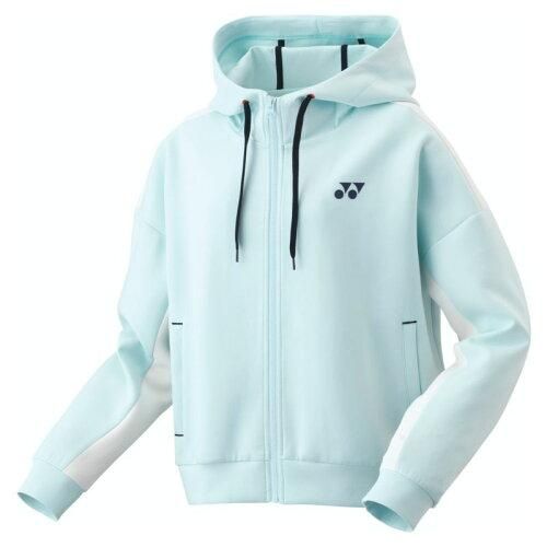 【新品・5営業日で発送】YONEX ヨネックス ウィメンズスウェットパーカー (57080) 色 : クリスタルブルー サイズ : XO 