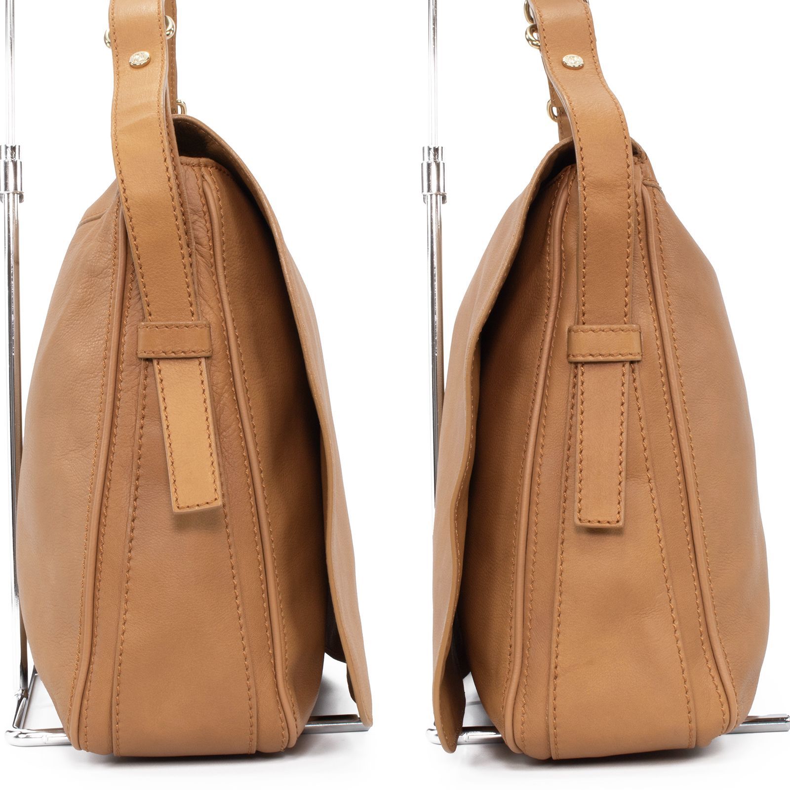 CELINE メッセンジャーバッグ ダークブラウン 本物 送料無料 セリーヌ ショルダーバッグ クロスボディバッグ