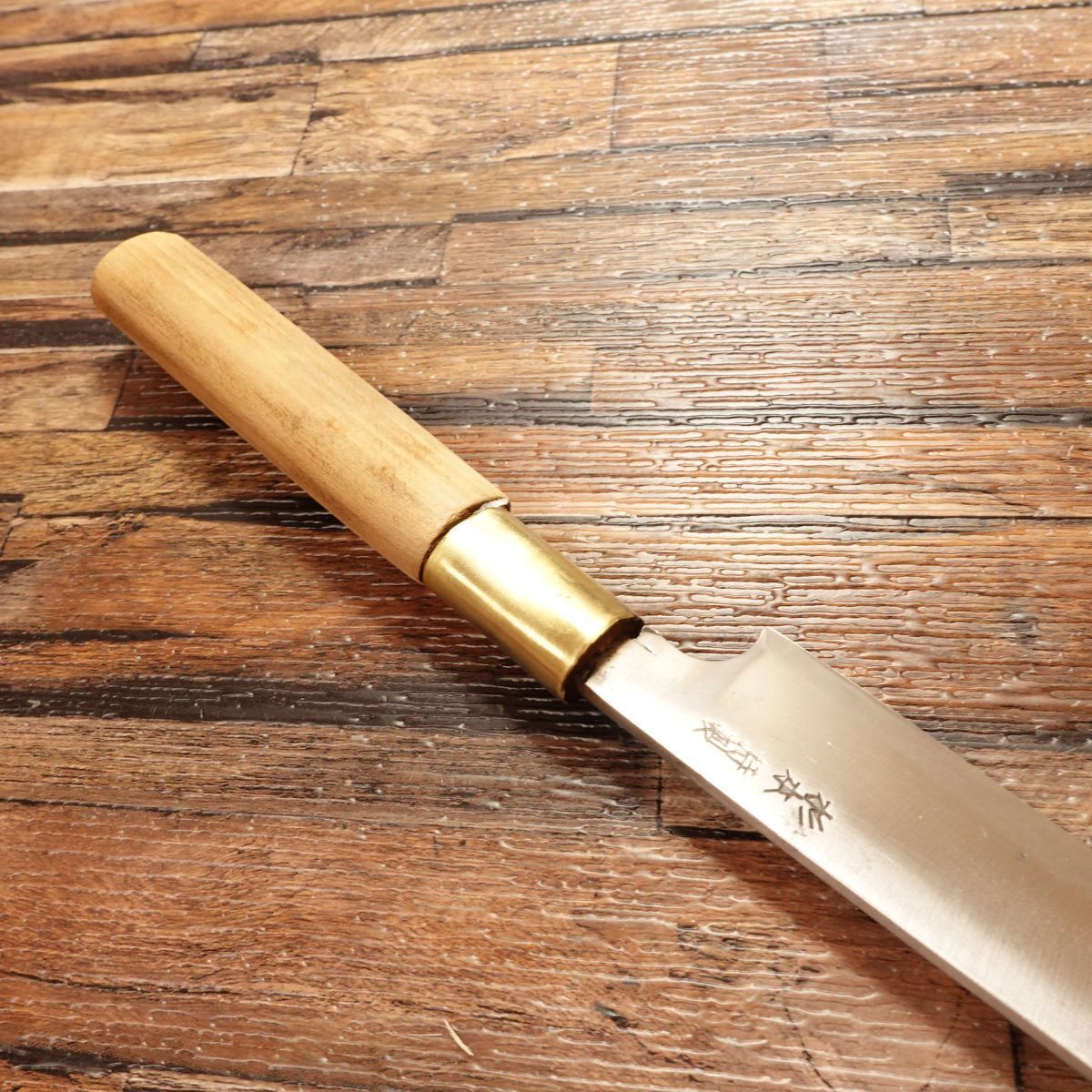 杉本 柳刃包丁 研ぎ済 刺身包丁 特製 ハガネ 210mm - メルカリ