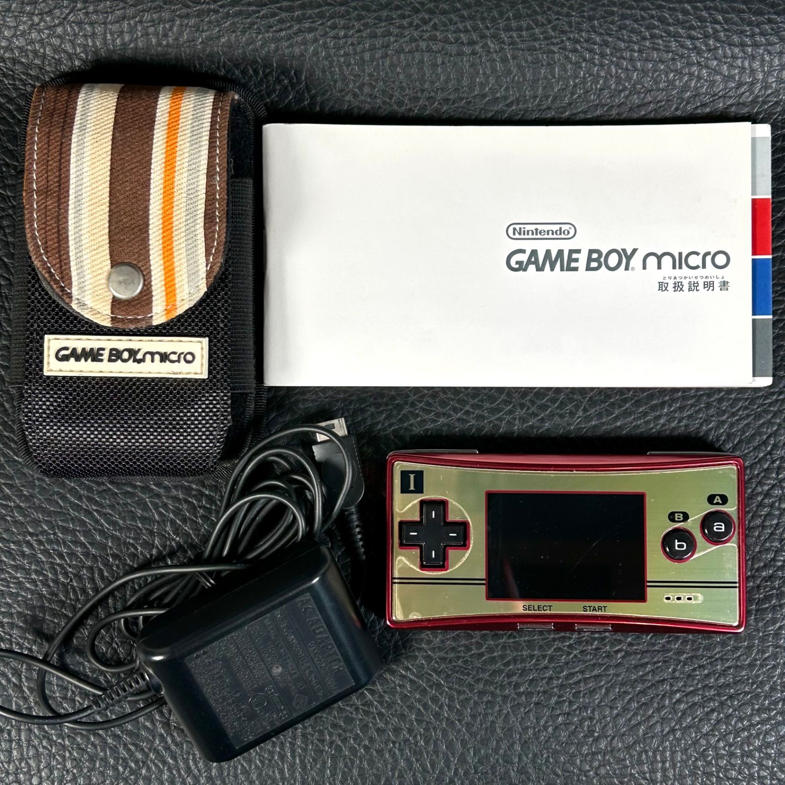 稼動品 ゲームボーイミクロ 本体 ファミコン GAMEBOY micro Nintendo 任天堂 ゲーム機 レトロ ゲーム 昭和 K133