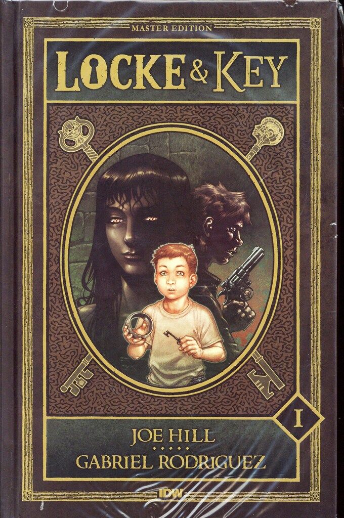 IDW MASTER EDITION GABRIEL RODRIGUEZ LOCKE u0026 KEY 1