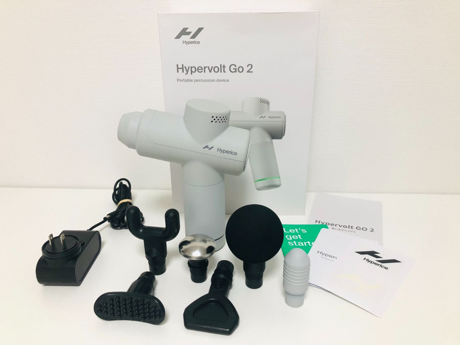 値下しました【新品未開封】Hypervolt Go 2 ポータブルマッサージガン 