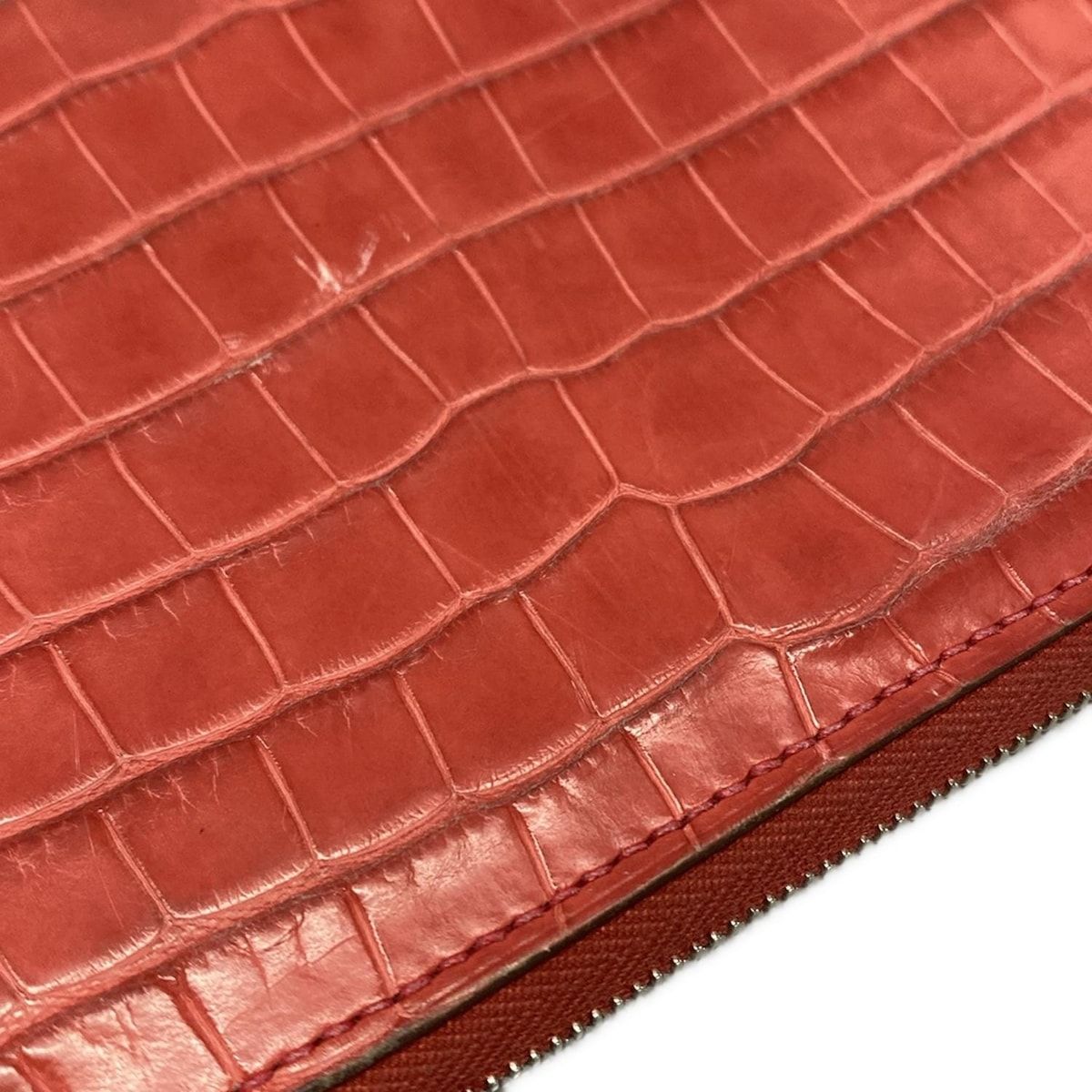 エルメス　名刺入れ　レザー ブラウン 茶 シルバー金具 11510906.jpg