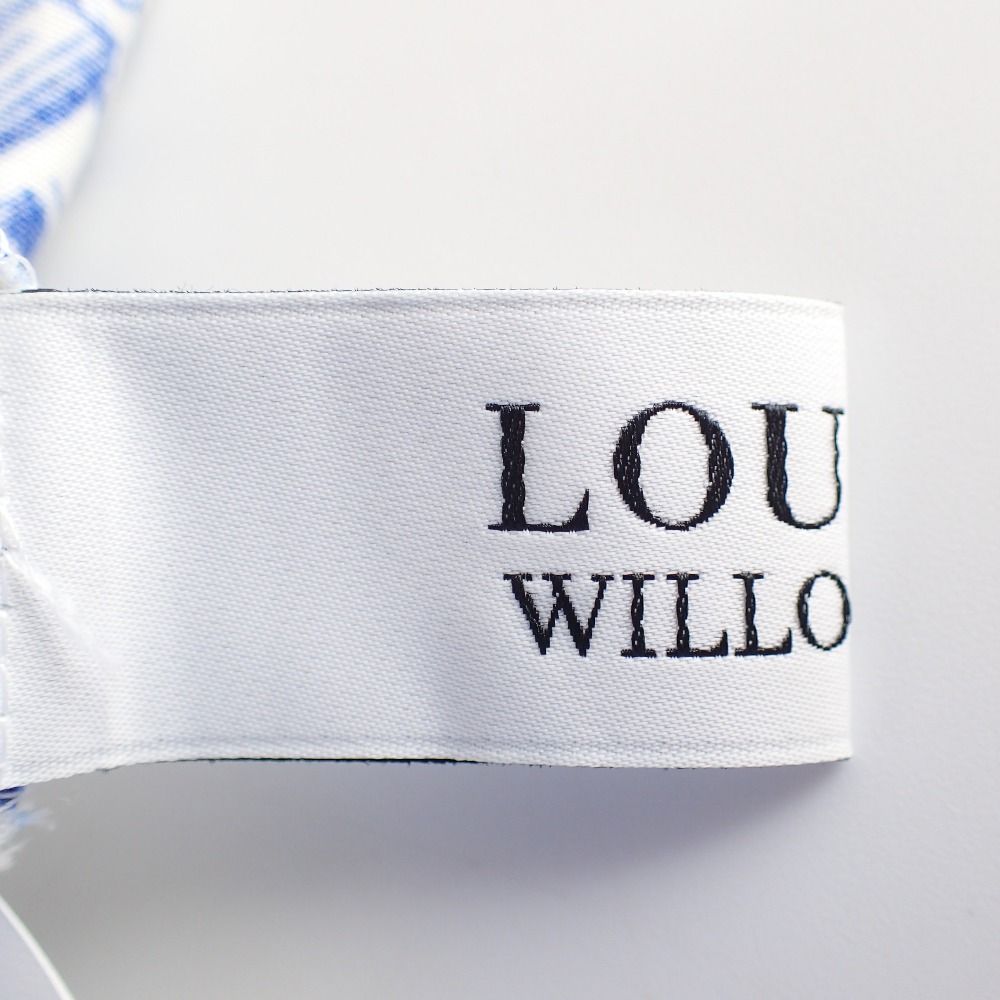 品質検査済 Loulou Willoughby ルルウィルビー 21SS ﾎﾜｲﾄ ﾄﾞﾛｰｲﾝｸﾞ