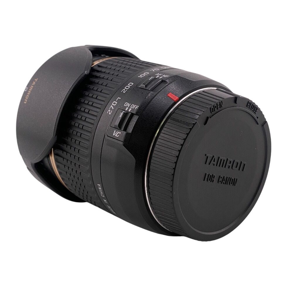 ５％OFF フォロワークーポン TAMRON タムロン DiII VC PZD 18 270 mm f 3 5 6 レンズ 13群 交換レンズ ブラック ユニセックス