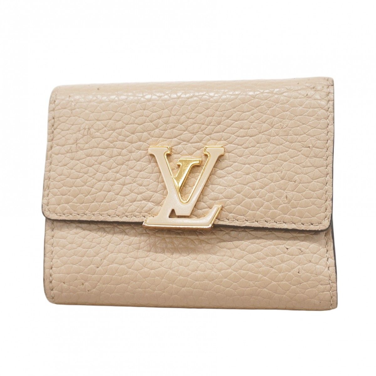 5id4600-h】ルイヴィトン 三つ折り財布 トリヨン ポルトフォイユ