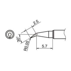 3営業日で発送 白光 交換こて先 T52シリーズ T52-J005