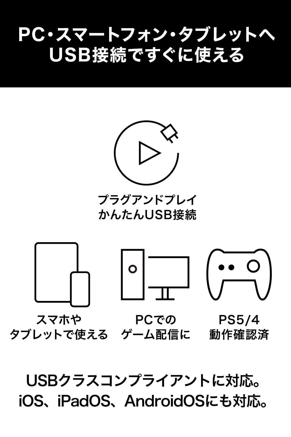 Type-C スマホ|タブレット対応