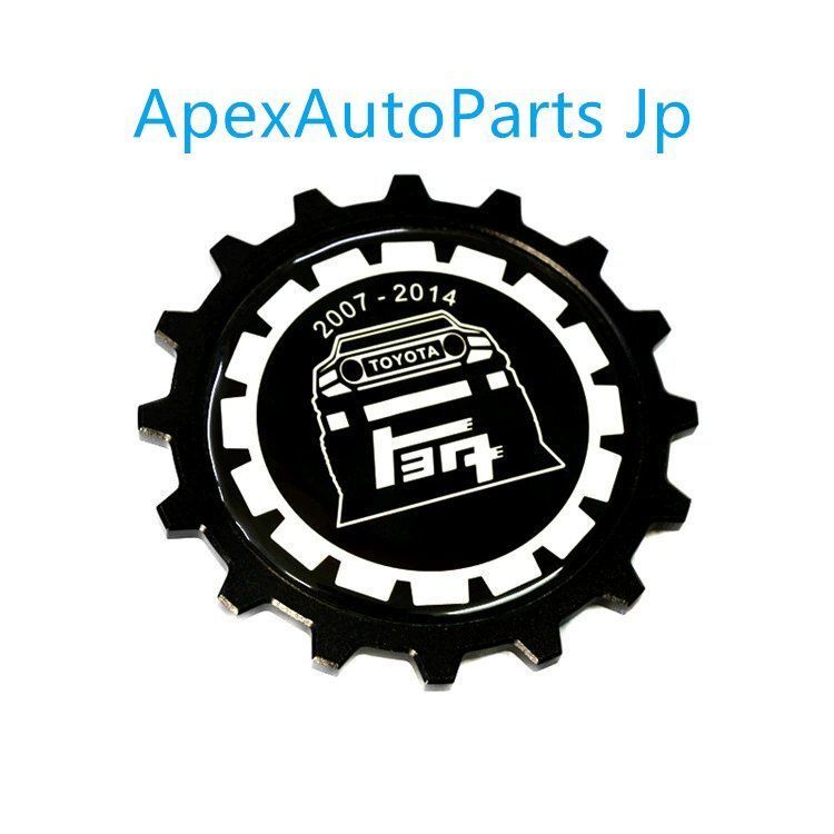 トヨタFJクルーザー 改造用フロントグリルエンブレム 個性記念 フロントマスクグリル取付