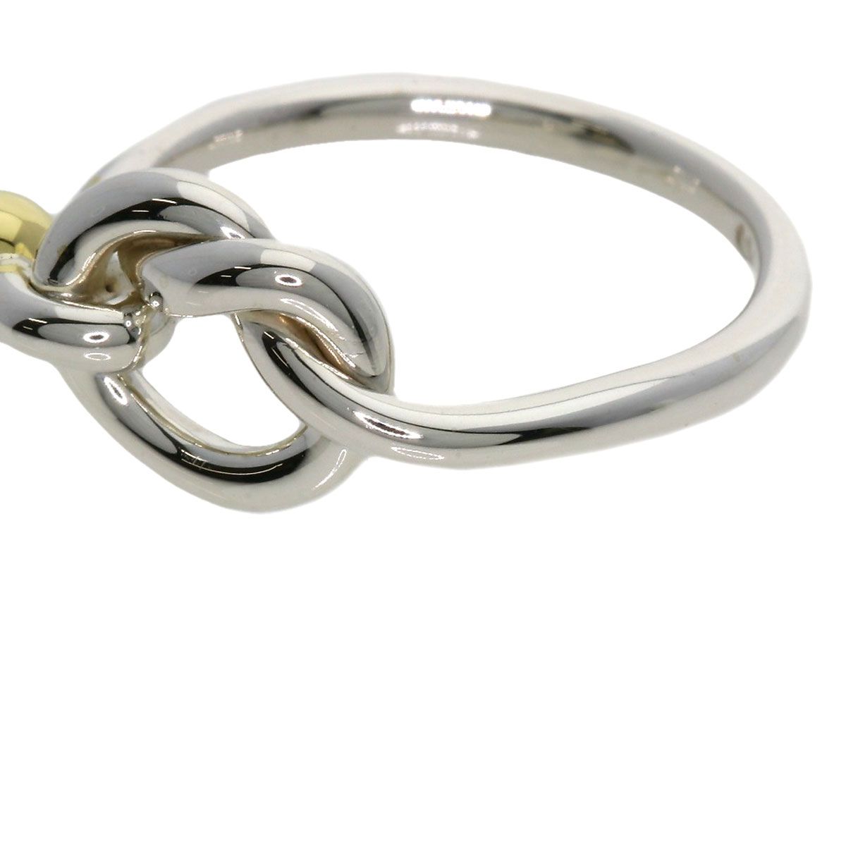 TIFFANY&Co. ティファニー ラブノット リング・指輪 SV K18YG