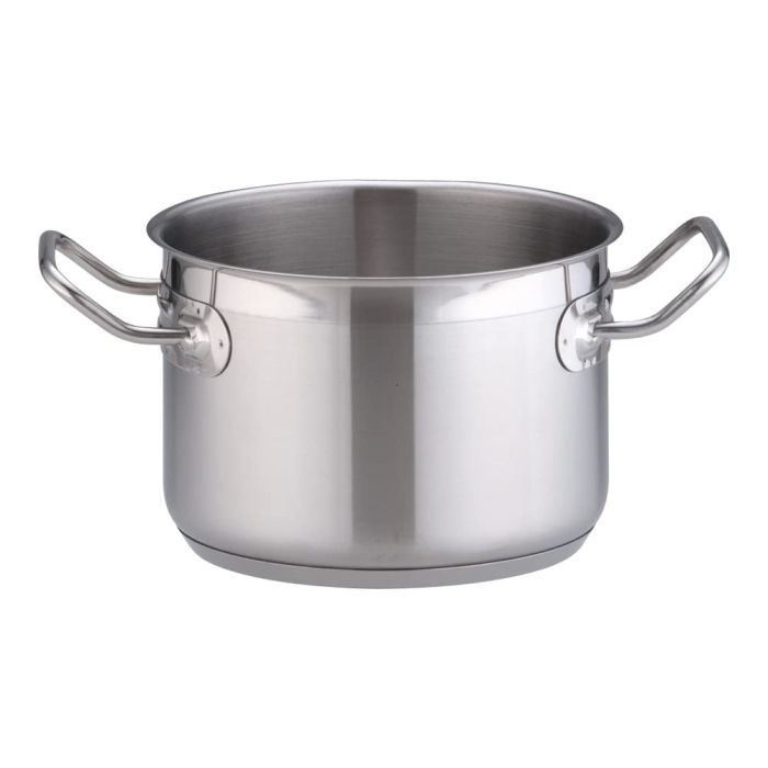 3営業日で発送 遠藤商事 ＴＫＧ ＰＲＯ プロ 半寸胴鍋 蓋無 １８ｃｍ AHV6418