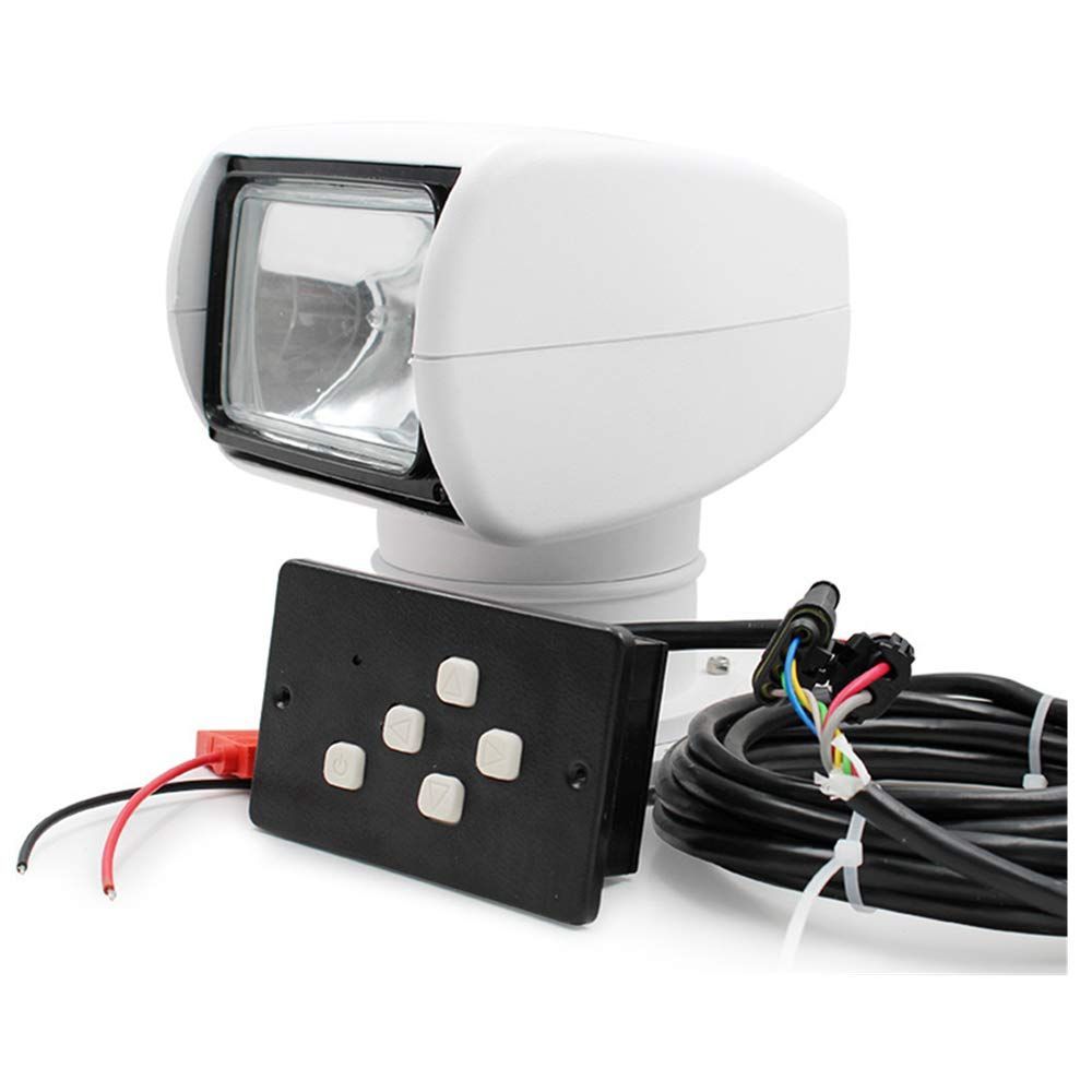 新入荷 実用品 船用サーチライト ハロゲンランプ ヨット用 リリモコン サーチライト ハロゲンランプ 集光