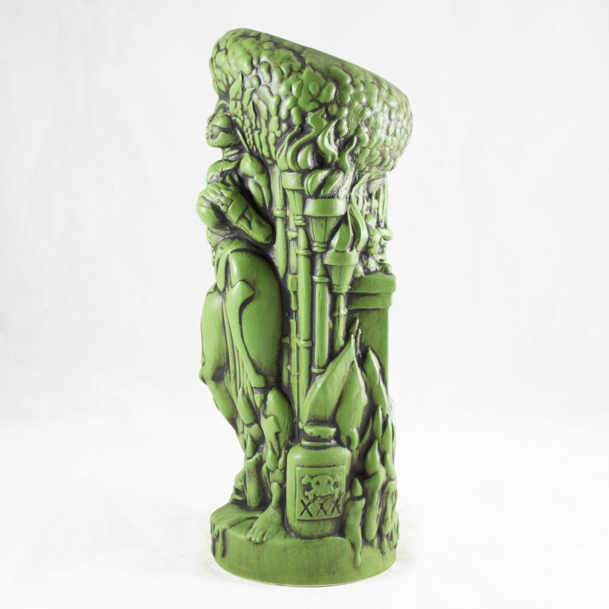 Tiki Farm ティキ マグ 節約 VOODOO GODDESS, MARDI GRAS GREEN Mug