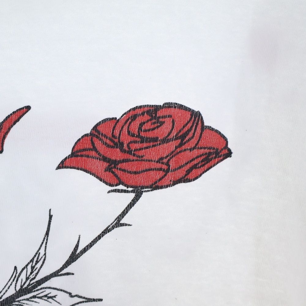 本当にお買い得です！ VINTAGE ヴィンテージ 90s GRATEFUL DEAD 1985 TEE グレイトフルデッド 両面プリント半袖Tシャツ カットソー ホワイト