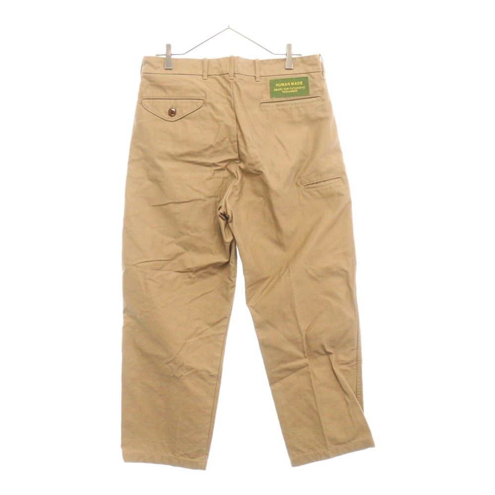 HUMAN MADE ハートロゴ ワーク チノパンツ ブラウン HUMAN MADE (ヒューマンメイド) 22AW Heart Logo Chino Pants ハート