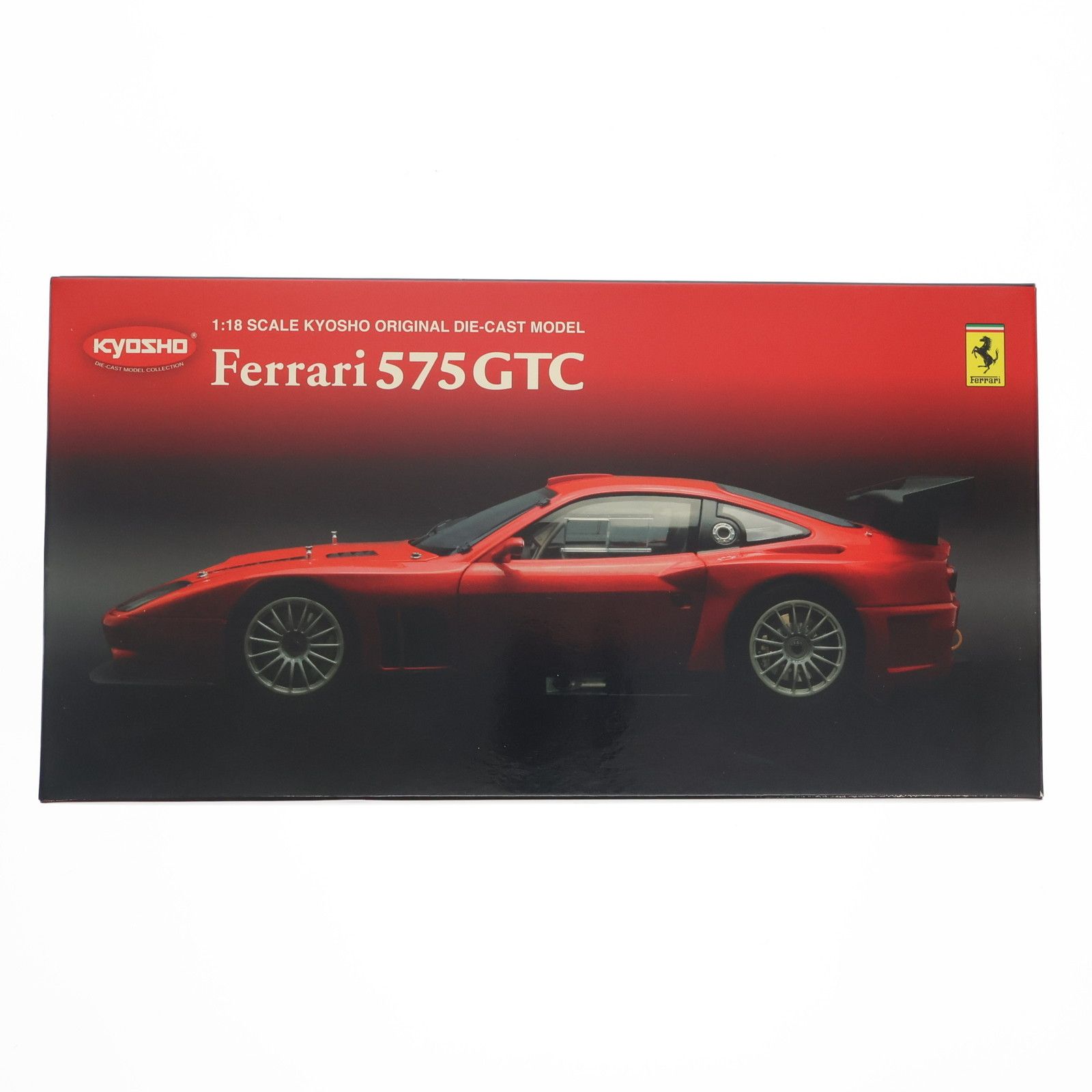 Amazon.co.jp: 京商 1/18 フェラーリ 575 GTC 2005 ブラック