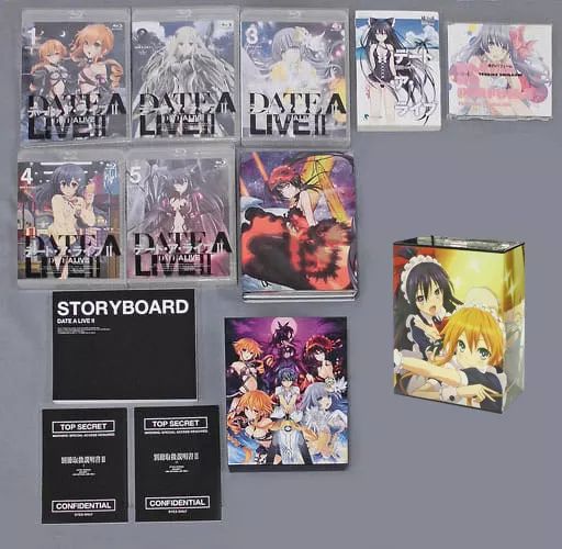 中古】アニメBlu-ray Disc デート・ア・ライブ II 初回限定生産