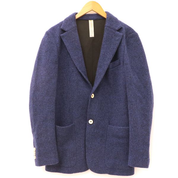 ルナウル LUNAUL テーラードジャケット カシミヤ100% サイズ48 ルナウル LUNAUL テーラードジャケット カシミヤ100% サイズ48