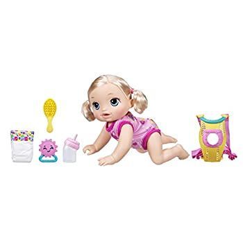 【中古-非常に良い】ハスブロ ベビーアライブ はいはいベビー 【子ども 知育玩具 おままごと】 Hasbro Baby Alive Baby Go Bye-Bye (Blonde) C2688 正規品